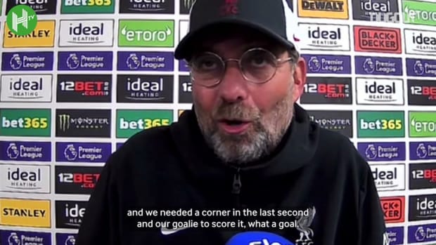 Klopp on Alisson goal: 'If Giroud score's this goal, everyone calls it world class'